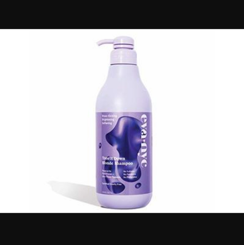 Eva Nyc Tone It Down Blonde Shampoo, 33.8 fl oz/1 L